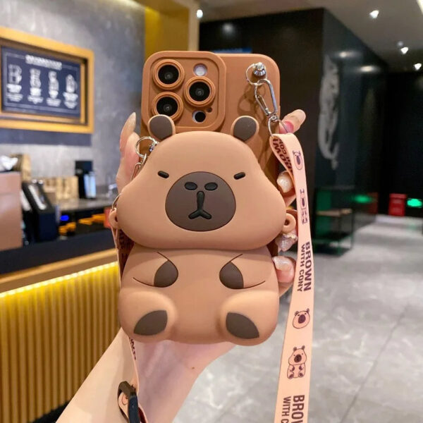 Chonky Capybara Samsung Phone Case Bag Chonky Capybara Samsung Phone Case Bag – buy kawaii phone cases online – kawaii gift
