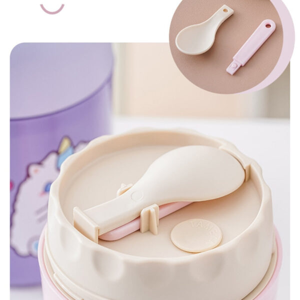 Cute Lunch Thermoses – kawaii aesthetic gift for adults