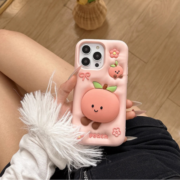 Kawaii Peach iPhone Case Kawaii Peach iPhone Case – kawaii gift for best friend