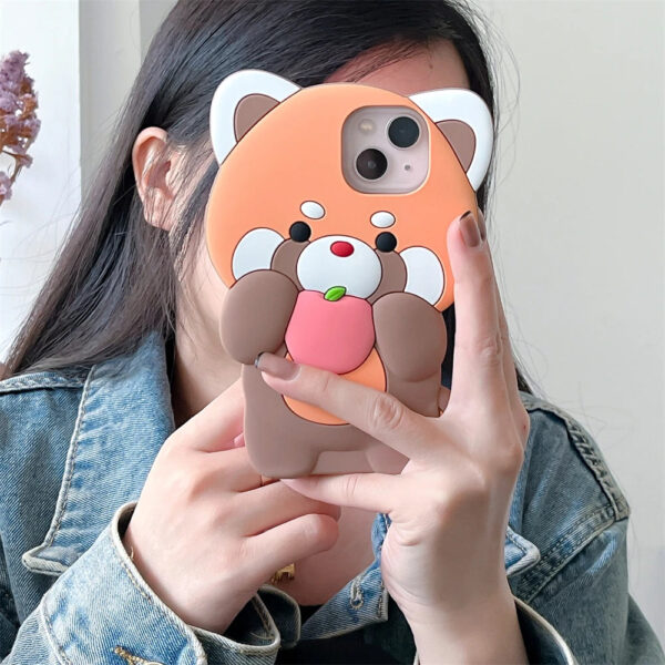 Red Panda & Raccoon iPhone Cases – cute kawaii phone cases gift for girlfriend