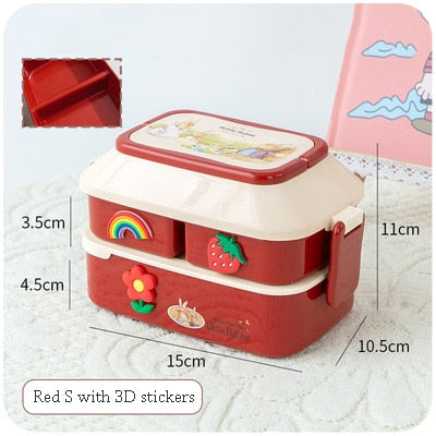 Portable Lunch Box – cute kawaii bento box gift for girlfriend