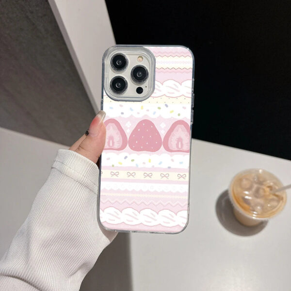 Strawberries & Cream Cake Samsung Phone Case Strawberries & Cream Cake Samsung Phone Case – kawaii room decor and gift