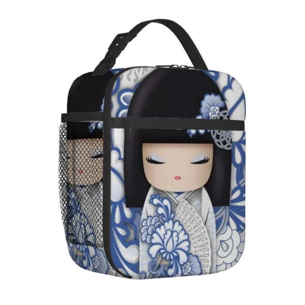 Kokeshi Doll Insulated Lunch Bags Kokeshi Doll Insulated Lunch Bags – kawaii gift idea for her