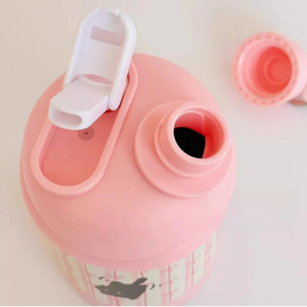Kawaii Cat Pink Thermos Bottle Kawaii Cat Pink Thermos Bottle – cute kawaii bento box gift for girlfriend