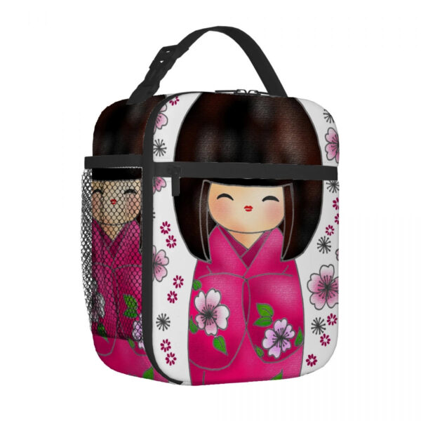 Kokeshi Doll Insulated Lunch Bags Kokeshi Doll Insulated Lunch Bags – best kawaii gift for birthday