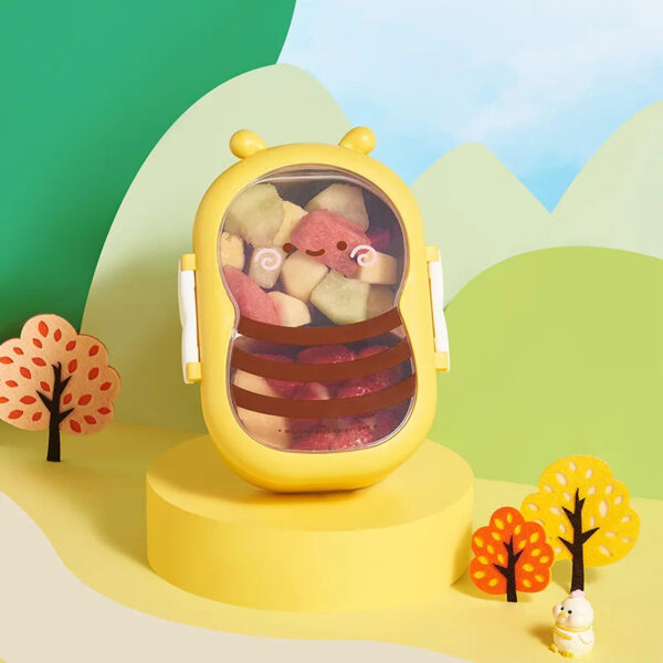 Cute Bee Bento Box – kawaii aesthetic gift for adults