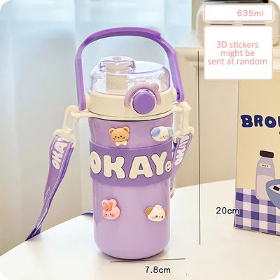 Kawaii Stainless Steel Thermos – best kawaii gift for birthday