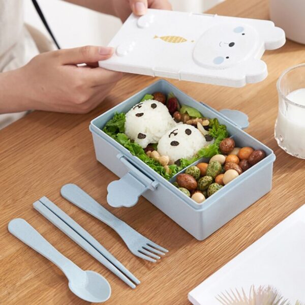 Bunny and Bear Bento Boxes Bunny and Bear Bento Boxes – best kawaii gift for birthday