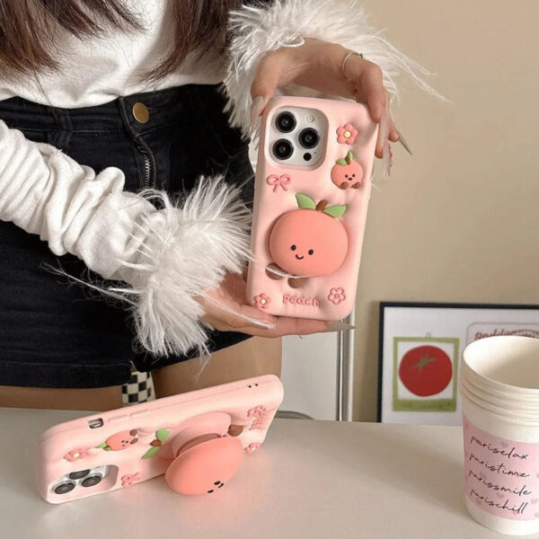 Kawaii Peach iPhone Case Kawaii Peach iPhone Case – best kawaii gift for birthday