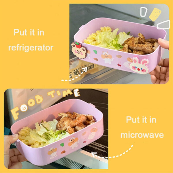 Portable Lunch Box – kawaii aesthetic gift for adults