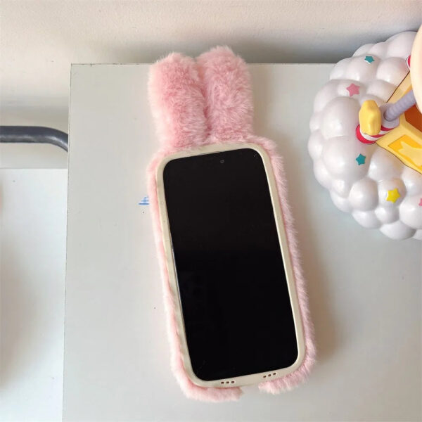 Kawaii Plush Bunny iPhone Case Kawaii Plush Bunny iPhone Case – soft kawaii plushie gift idea