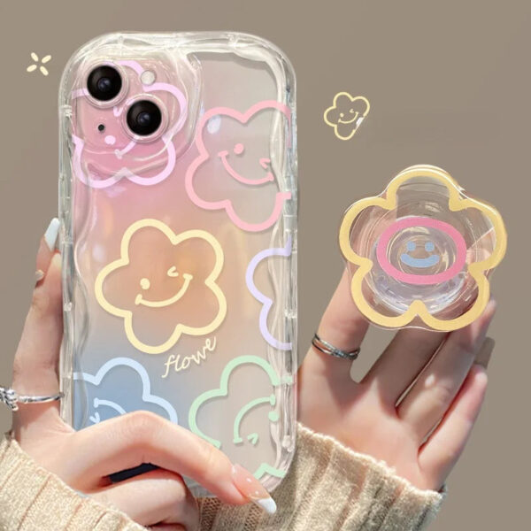 Kawaii Cherry Blossom Samsung Phone Case – soft kawaii plushie gift idea