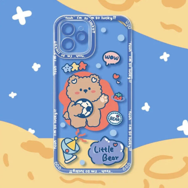 Sweet Bunny & Lovely Bear Samsung Phone Case – cute kawaii phone cases gift for girlfriend