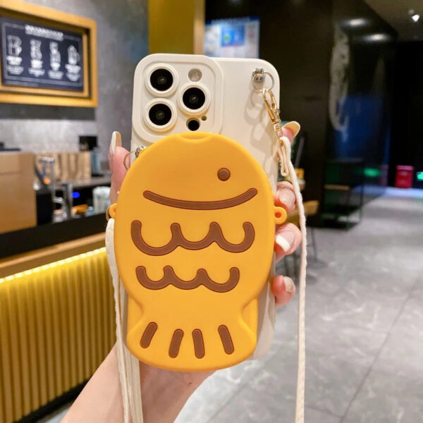 Cute Taiyaki Samsung Phone Case Bag Cute Taiyaki Samsung Phone Case Bag – kawaii gift idea for her