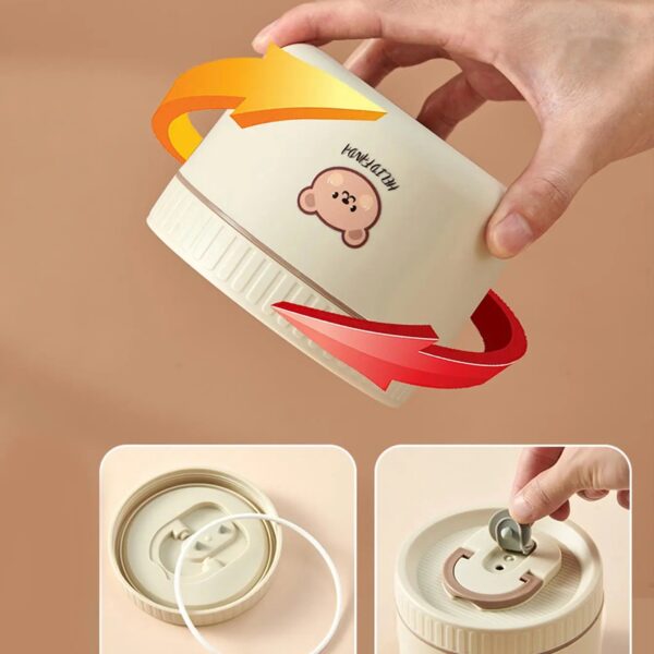 Cute Bear Portable Bento Box Set Cute Bear Portable Bento Box Set – cute kawaii bento box gift for girlfriend