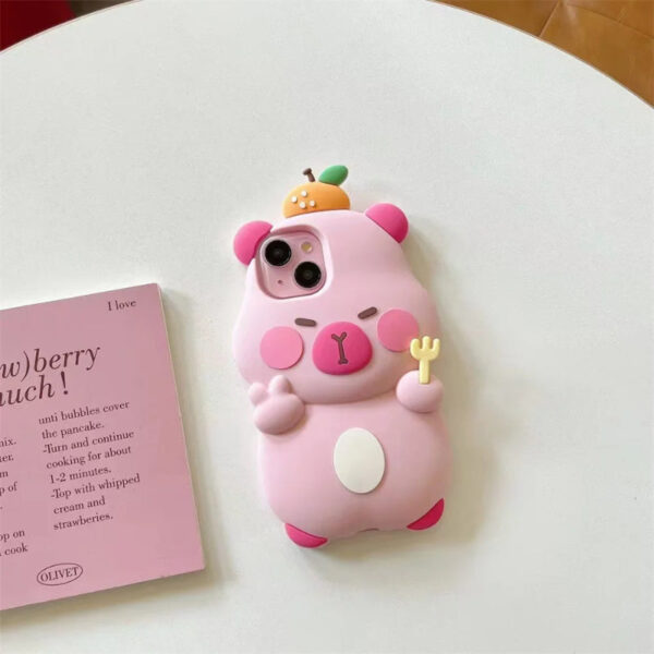 Kawaii Capybara iPhone Case – kawaii aesthetic gift for adults