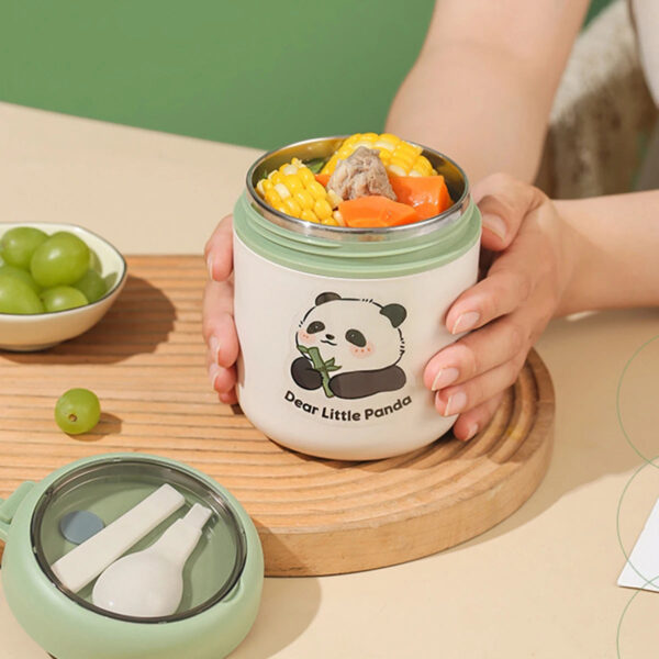 Round Panda Bento Box Round Panda Bento Box – kawaii gift idea for her