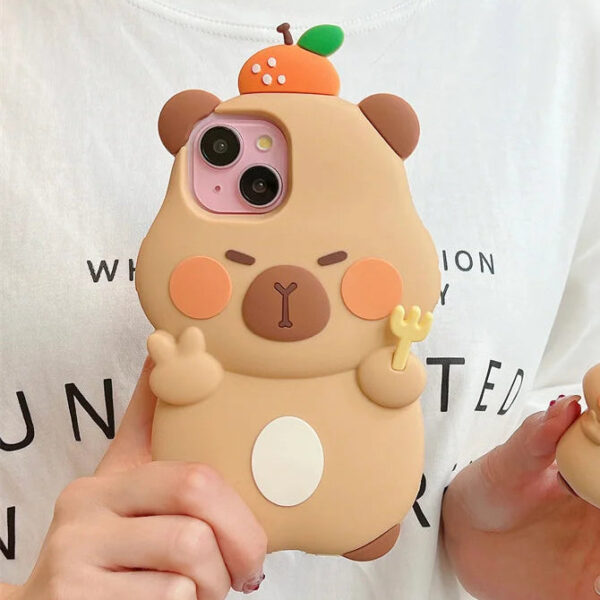 Kawaii Capybara iPhone Case – buy kawaii phone cases online – kawaii gift