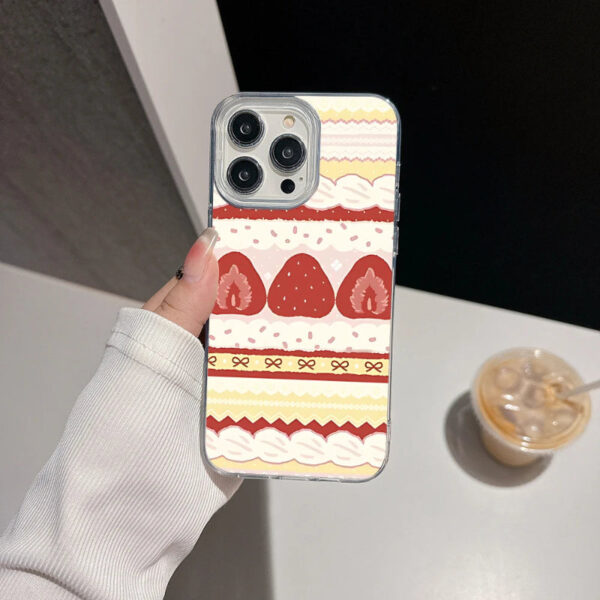 Strawberries & Cream Cake Samsung Phone Case Strawberries & Cream Cake Samsung Phone Case – kawaii gift for best friend