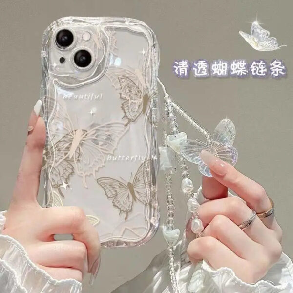 Beautiful Butterfly Samsung Phone Case – soft kawaii plushie gift idea
