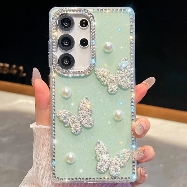 Coquette Pearls & Butterflies Samsung Phone Case Coquette Pearls & Butterflies Samsung Phone Case – kawaii gift for best friend