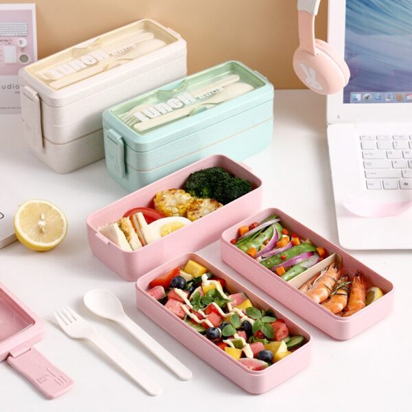 3 Layer Bento Box 3 Layer Bento Box – kawaii gift idea for her