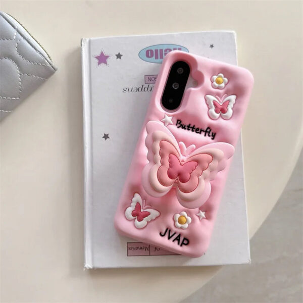 Kawaii Butterfly Samsung Phone Case – cute kawaii phone cases gift for girlfriend