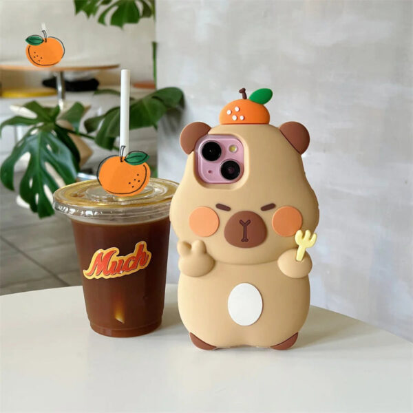 Kawaii Capybara iPhone Case – cute kawaii phone cases gift for girlfriend