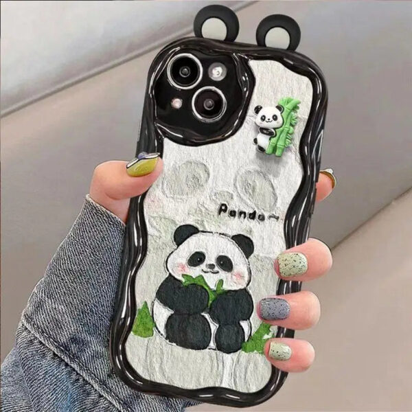 Kawaii Panda Samsung Phone Case – soft kawaii plushie gift idea