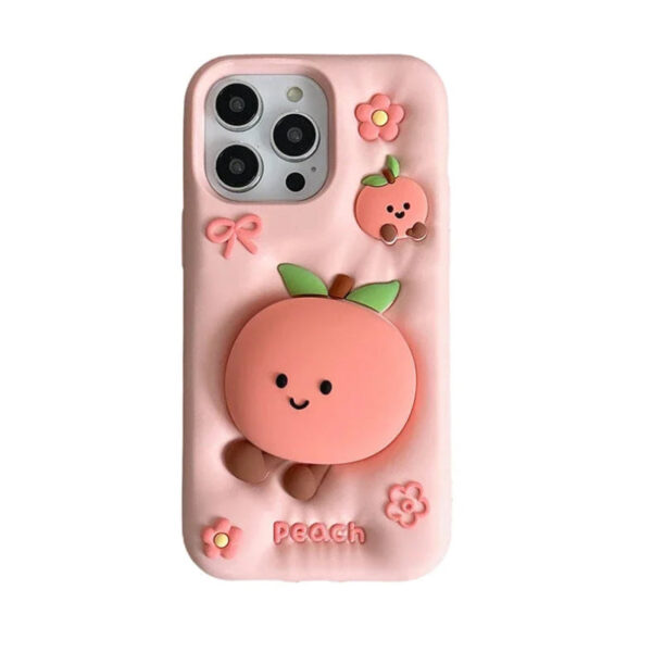 Kawaii Peach iPhone Case Kawaii Peach iPhone Case – cute kawaii phone cases gift for girlfriend