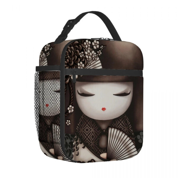 Kokeshi Doll Insulated Lunch Bags Kokeshi Doll Insulated Lunch Bags – best kawaii gift for birthday