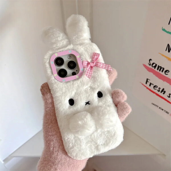 Kawaii Plush Bunny iPhone Case Kawaii Plush Bunny iPhone Case – kawaii aesthetic gift for adults