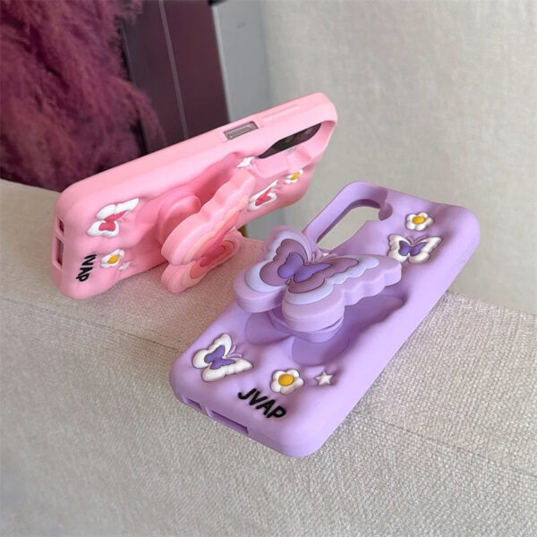 Kawaii Butterfly Samsung Phone Case – soft kawaii plushie gift idea