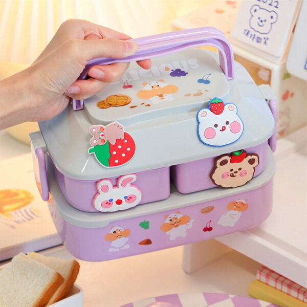Portable Lunch Box – cute kawaii bento box gift for girlfriend