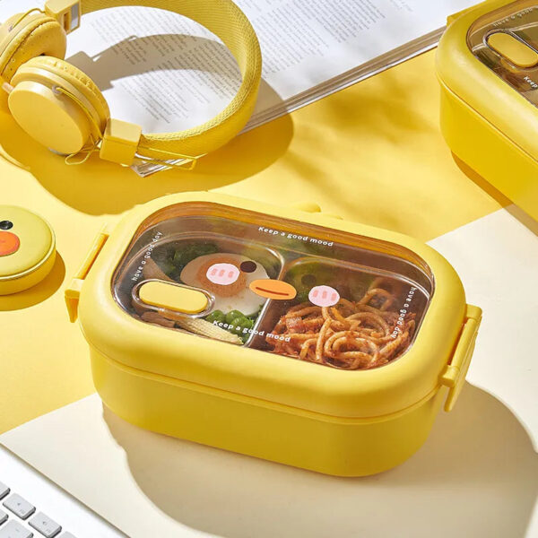 Duck Bento Box Duck Bento Box – kawaii aesthetic gift for adults