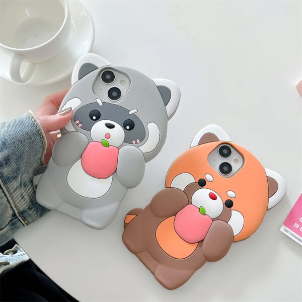 Red Panda & Raccoon iPhone Cases – kawaii gift idea for her