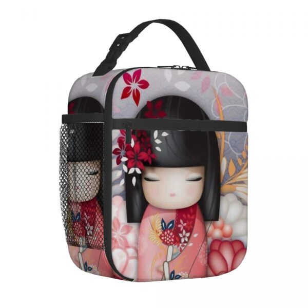 Kokeshi Doll Insulated Lunch Bags Kokeshi Doll Insulated Lunch Bags – soft kawaii plushie gift idea