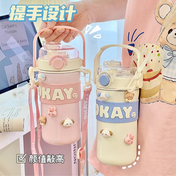 Kawaii Stainless Steel Thermos – best kawaii gift for birthday