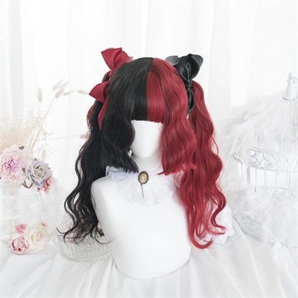 Black & Red Wig Black & Red Wig – kawaii gift idea for her