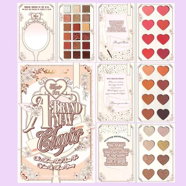 Brand New Chapter Booklet Eye Shadow Palette Brand New Chapter Booklet Eye Shadow Palette – cute kawaii makeup gift for girlfriend