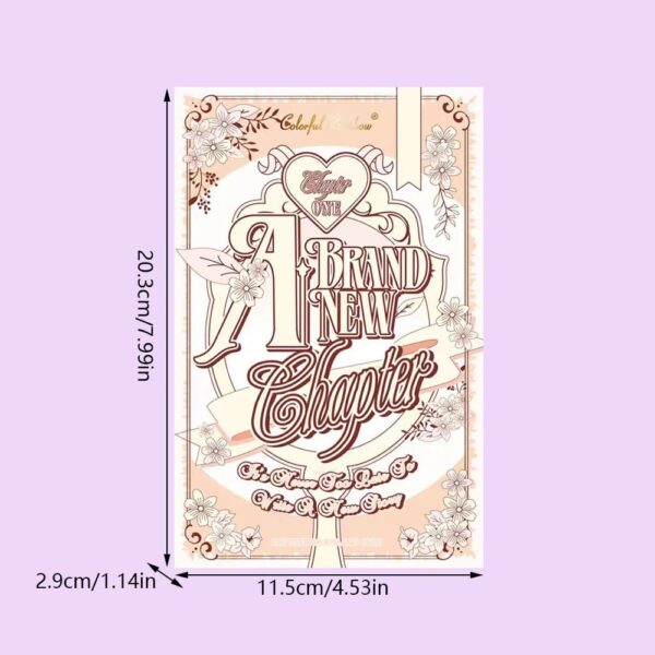 Brand New Chapter Booklet Eye Shadow Palette Brand New Chapter Booklet Eye Shadow Palette – kawaii gift idea for her