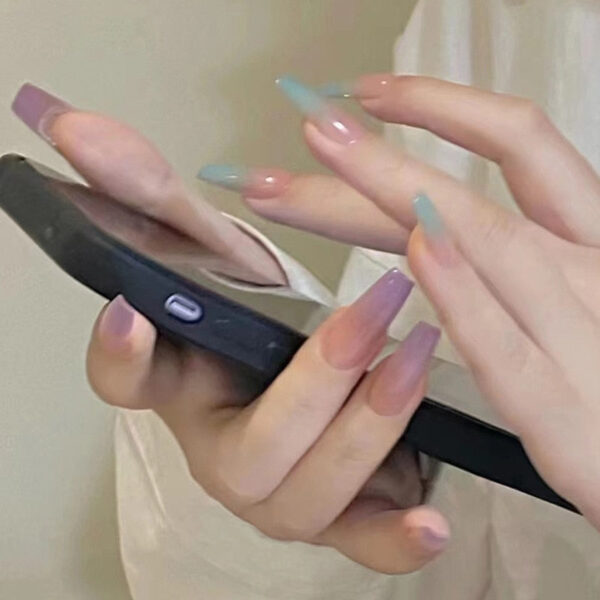 Clear Glittery Press On Nails Clear Glittery Press On Nails – buy kawaii makeup online – kawaii gift