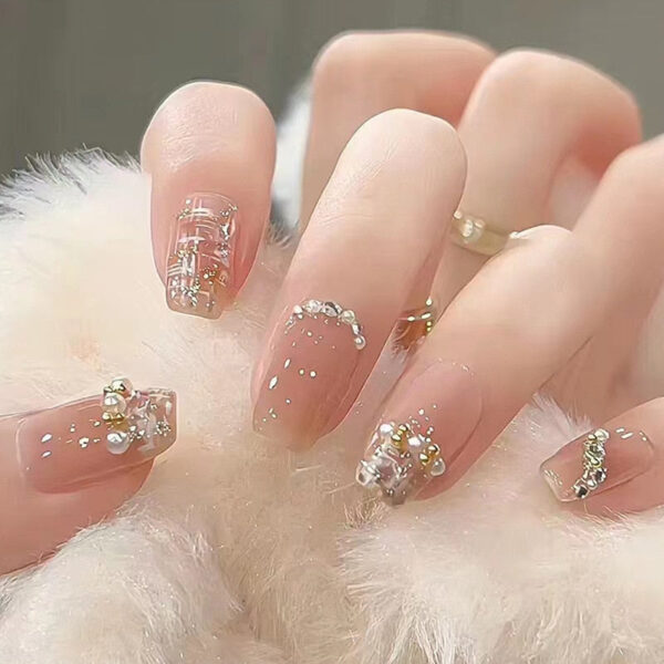 Clear Glittery Press On Nails Clear Glittery Press On Nails – best kawaii gift for birthday