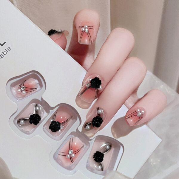 Clear Glittery Press On Nails Clear Glittery Press On Nails – kawaii room decor and gift