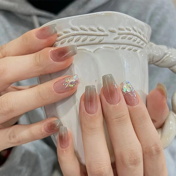 Clear Glittery Press On Nails Clear Glittery Press On Nails – best kawaii gift for birthday