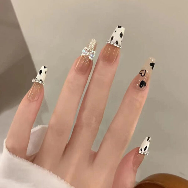 Clear Glittery Press On Nails Clear Glittery Press On Nails – buy kawaii makeup online – kawaii gift