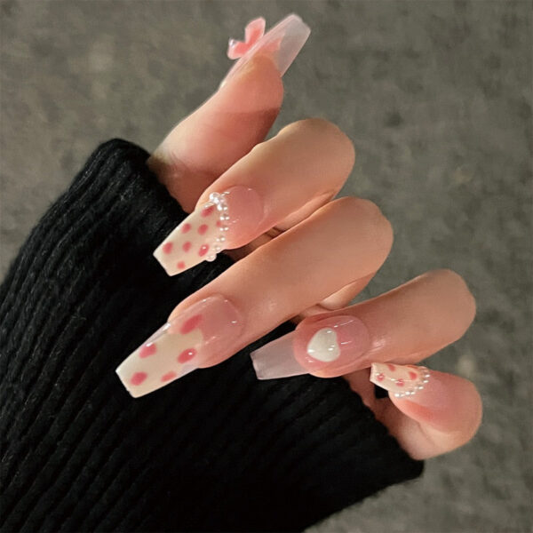 Clear Glittery Press On Nails Clear Glittery Press On Nails – kawaii gift idea for her