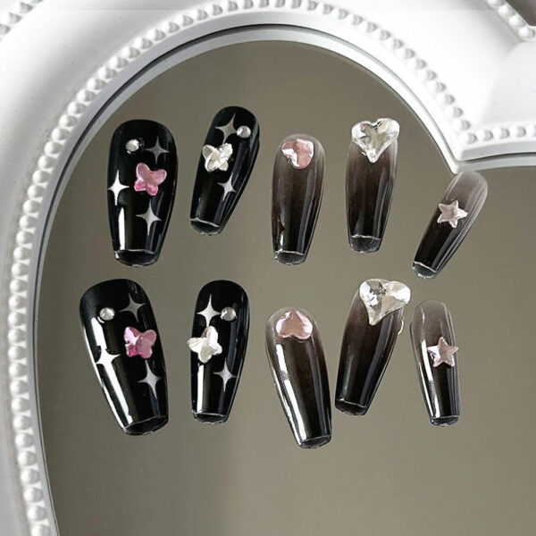 Clear Glittery Press On Nails Clear Glittery Press On Nails – best kawaii gift for birthday