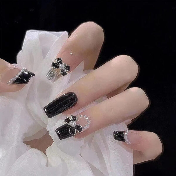 Clear Glittery Press On Nails Clear Glittery Press On Nails – kawaii room decor and gift