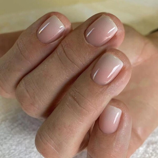 Clear Neutral Tone Press On Nails – kawaii room decor and gift